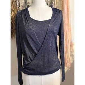 White House Black Market Draped Top